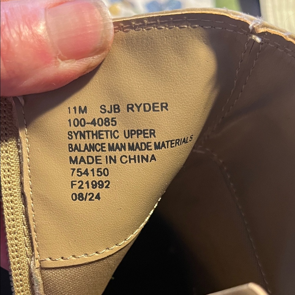 St. John's Bay Taupe Ankle Booties with Side Buckle - Picture 5 of 6